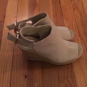 Kenneth Cole suede wedges